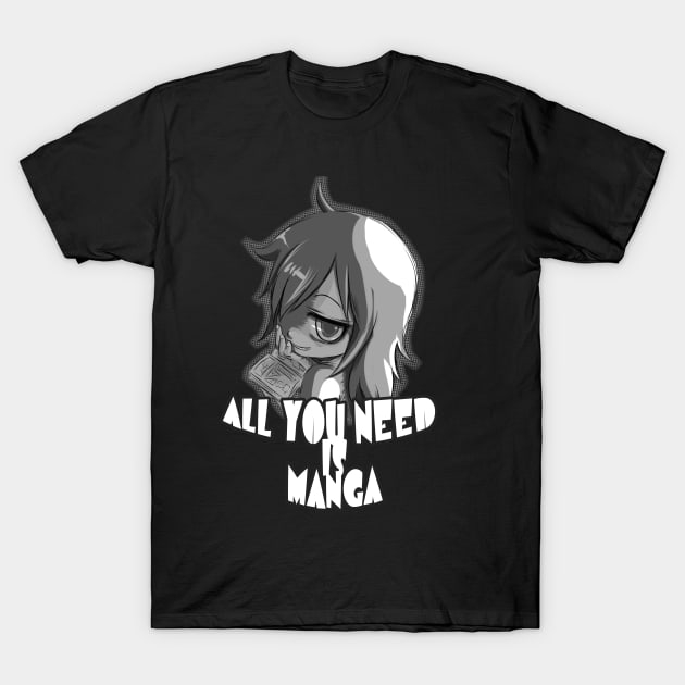 Watamote T-Shirt by PsychoDelicia